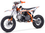 TrailMaster TM15 110cc Dirt Bike, 4-Speed Semi-Auto, Electric Start w/Kick backup, Dual Disc Brakes (12/10) Ages 8-12