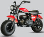 TrailMaster Monster Dog II Mini Bike, 196cc 6.5hp with Torque Converter, Rear Hydraulic Disc Brake