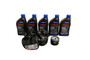 Oil change kit for Kawasaki series FR-FS-FX series model sizes 651-691-730. Contains the oil for the initial fill, plus oil and filter for the first oil change. Featuring B3C Oil Lock for easy disposal of waste oil.