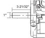 23hp Horizontal Briggs Vanguard Series, 1"Dx3-21/32"L shaft, Electric Start, 16 Amp Alternator, Standard Air Filter (386447-3349)