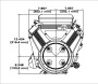 23hp Vertical Briggs Vanguard Series, 1-1/8"Dx3-5/32"L shaft, Electric Start, 16 Amp Alternator, Standard Air Filter (386777-0011)