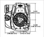 4.9hp Vertical Briggs 625 EX Series, Recoil Start (93J02-0167)