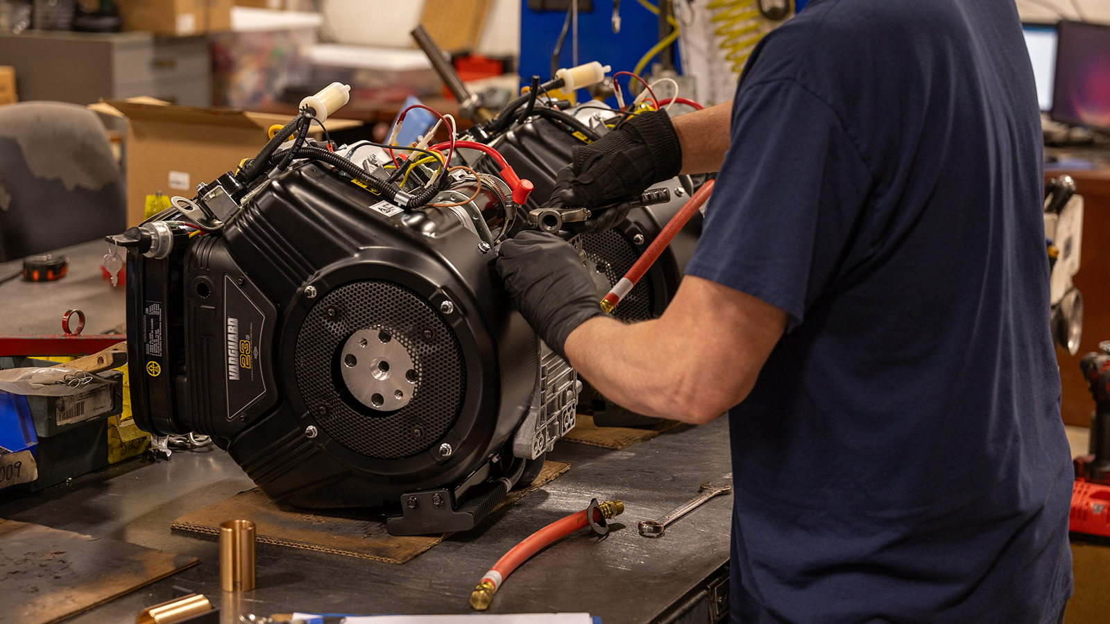 On-site team who can custom-build solutions