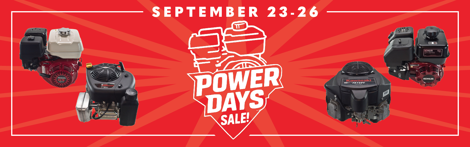 Power Days Sale. Enjoy Discounts on Top Engines.
