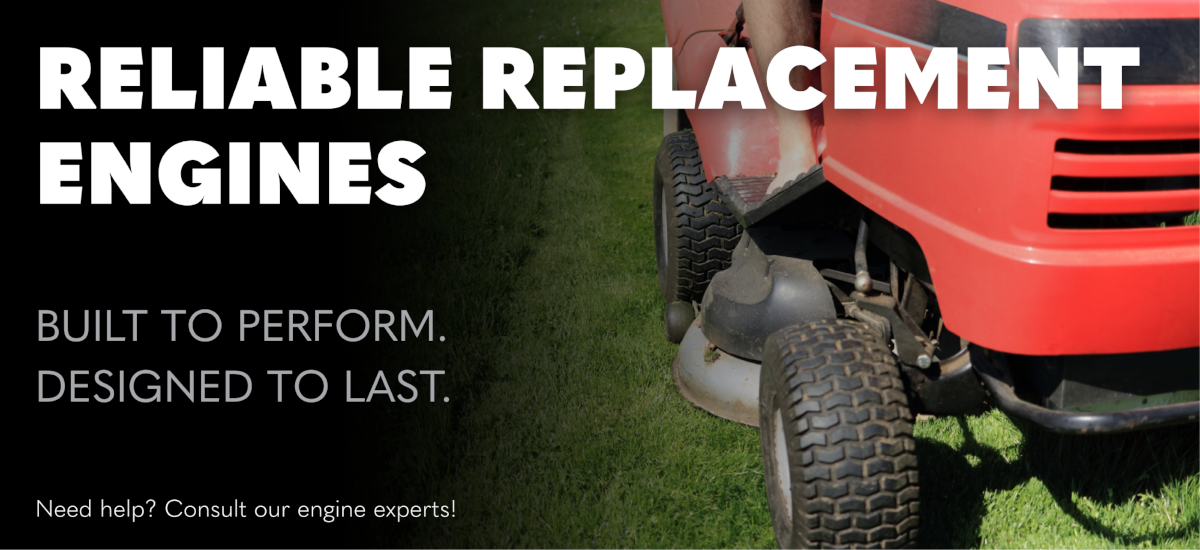 >Replacement Engines for Simplicity SunRunner 12H Tractors