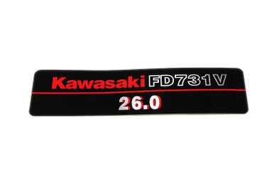 56080-2409 Kawasaki Engine Maintenance & Repair Engine Decal KA
