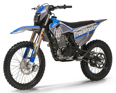 TrailMaster MX250-Pro Dirt Bike, 5-Speed Manual, Dual Disc Brakes