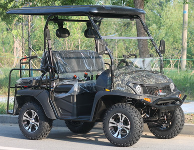 TrailMaster Taurus 50EV 4-Seat Electric Golf Cart, 60 Volt, Full DOT Light Package Included (62407)