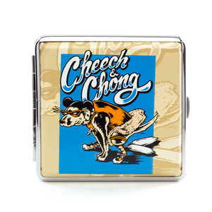 Cheech & Chong Deluxe Cigarette Case - 85 mm "Doberman" Cheech & Chong Deluxe Cigarette Case - 85 mm "Doberman"
