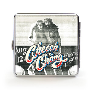 Cheech & Chong Deluxe Cigarette Case - 85 mm "Party" Cheech & Chong Deluxe Cigarette Case - 85 mm "Party"