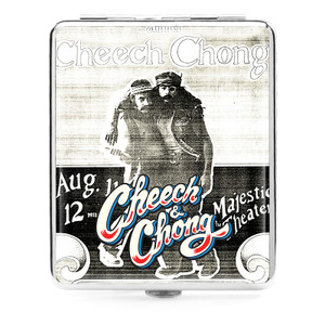 Cheech & Chong Deluxe Cigarette Case - 100mm "Party" Cheech & Chong Deluxe Cigarette Case - 100mm "Party"