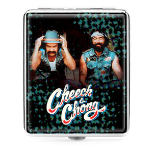 Cheech & Chong Deluxe Cigarette Case  - 100mm "The Guys" Cheech & Chong Deluxe Cigarette Case  - 100mm "The Guys"