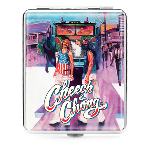 Cheech & Chong Deluxe Cigarette Case  - 100mm "Truckin" Cheech & Chong Deluxe Cigarette Case  - 100mm "Truckin"