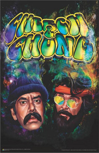 Cheech & Chong Psychedelic Smoke Mini Poster 11" x 17"