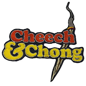 Cheech & Chong - Joint - Embroidered Patch - 4" x 4" Cheech & Chong - Joint - Embroidered Patch - 4" x 4"