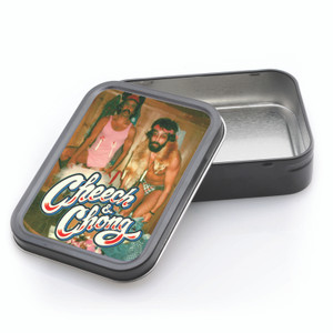 LARGE STASH TIN - CHEECH & CHONG BALLERINA LARGE STASH TIN - CHEECH & CHONG BALLERINA