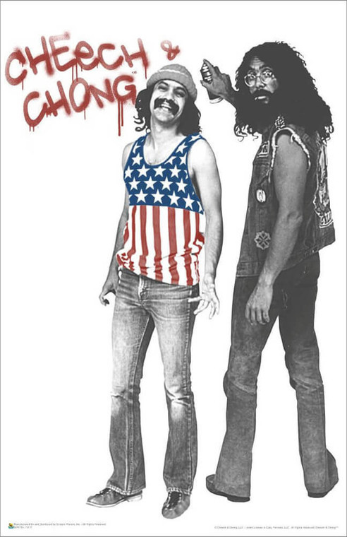 Cheech & Chong Graffiti Mini Poster 11" x 17"