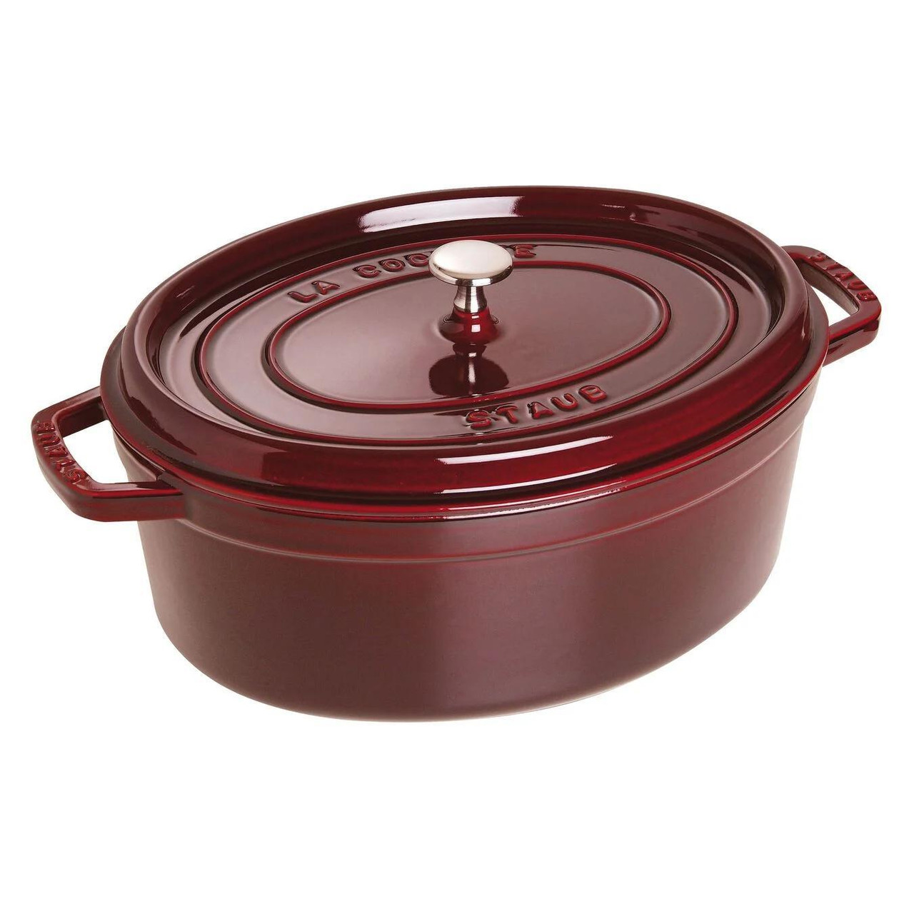 Staub Cocotte Oval 7 QT Brazier - The BBQ Allstars