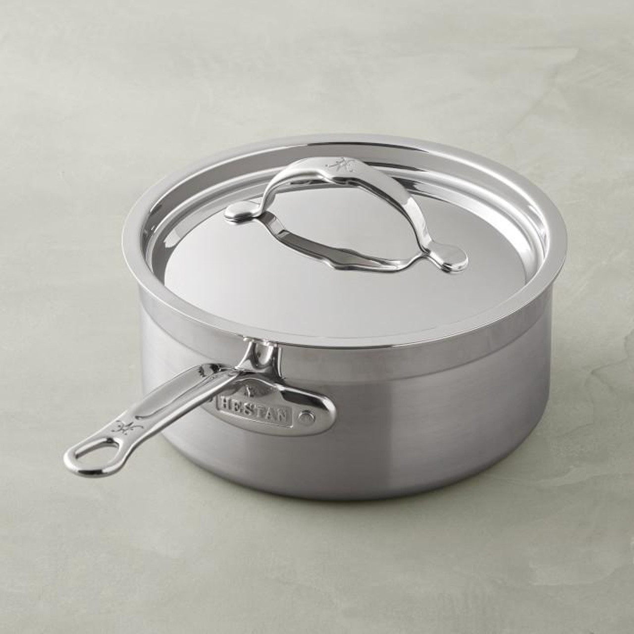 Hestan NanoBond 4 qt. Titanium Covered Saucepan - Cooks