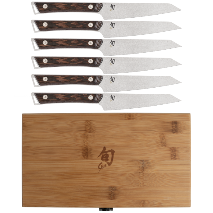 Shun Kanso 6 piece Steak Knife Set - Thumbnail 2