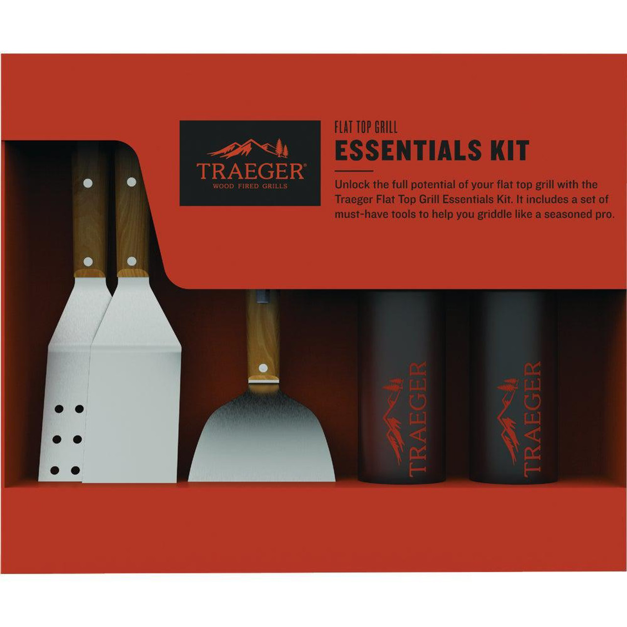  Traeger Grills Flat Top Griddle Essentials Kit, Two