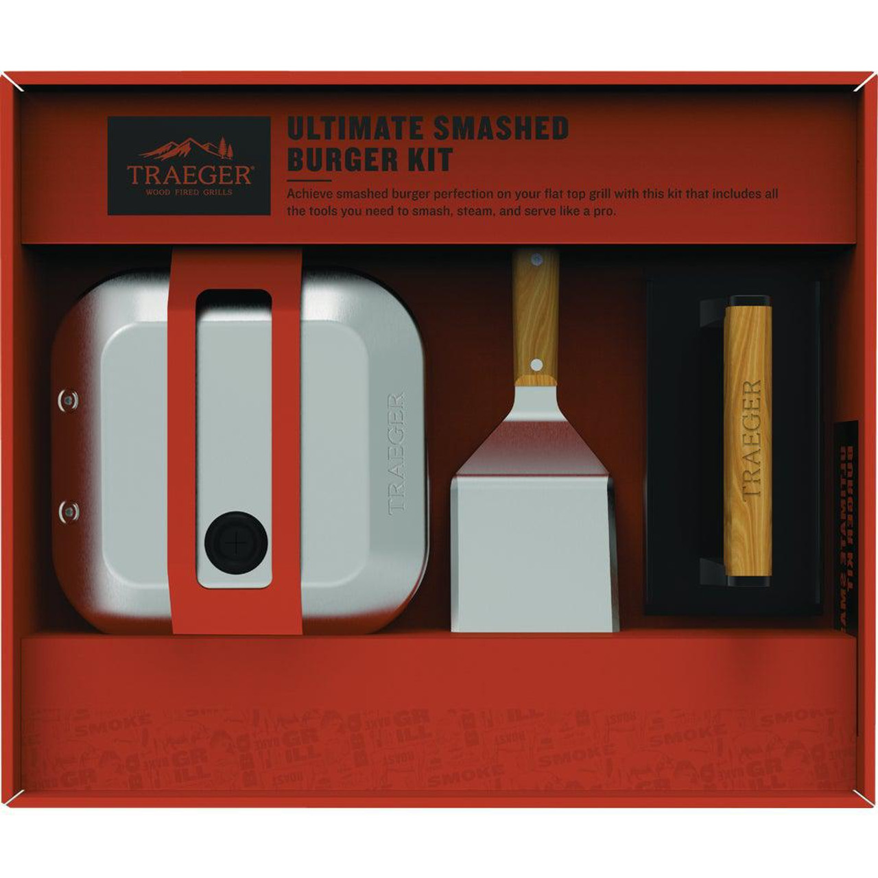 Traeger Ultimate Smashed Burger Kit