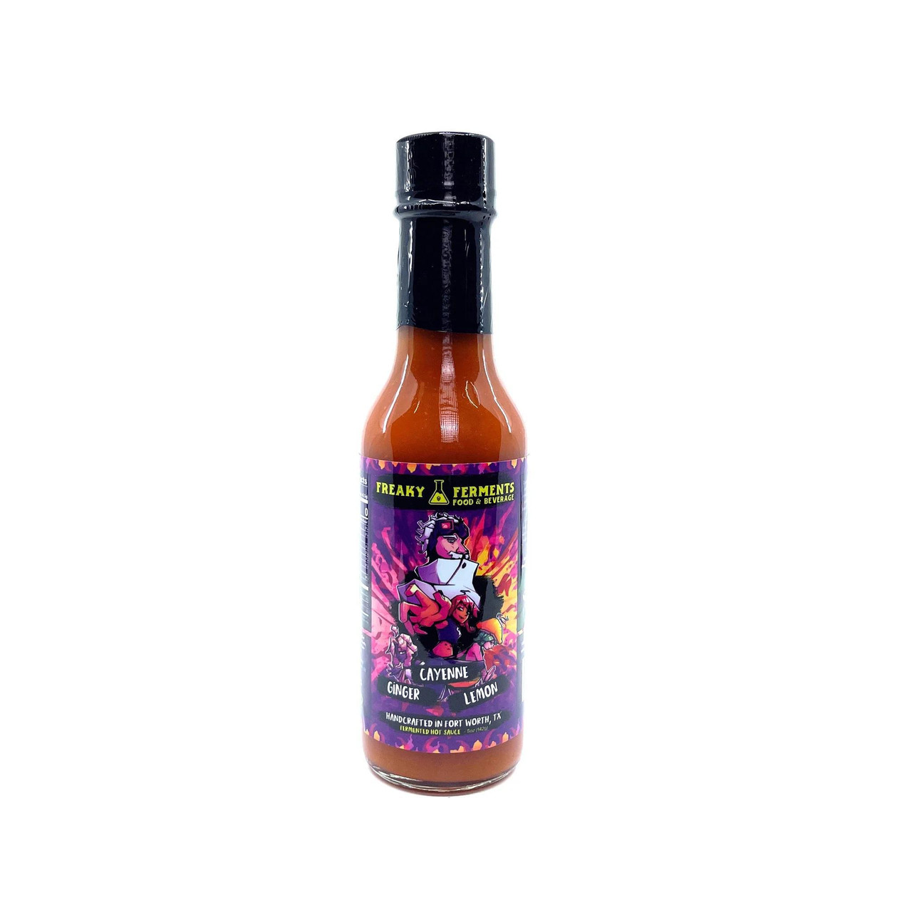 Freaky Ferments Ginger Cayenne Lemon - The BBQ Allstars