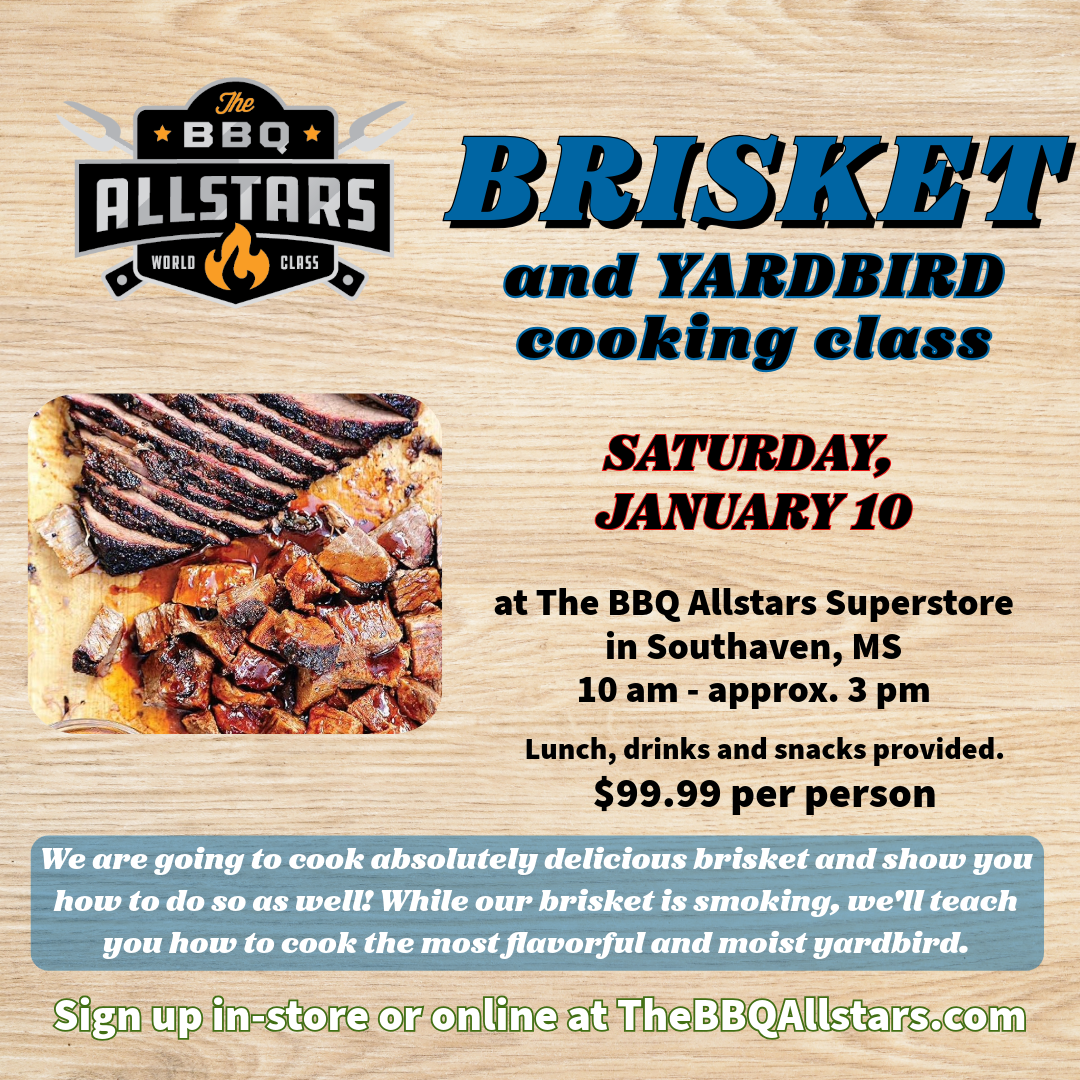 Brisket Cooking Class January 10 2026 The BBQ Allstars 0d82a978 F717 422a B38e