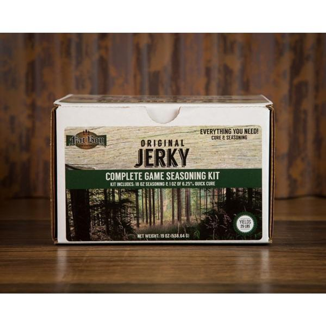 Original Jerky Game Seasoning Kit - Fat Boy Natural BBQ