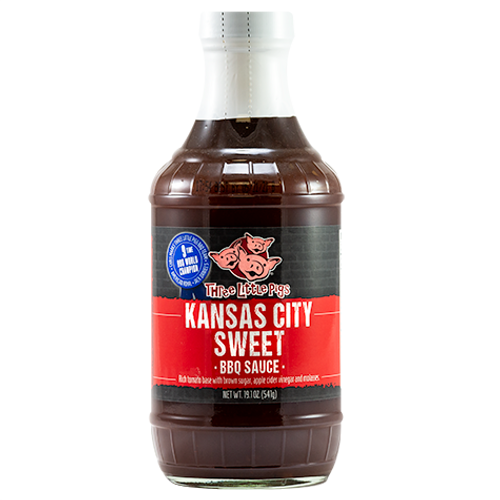 Three Little Pigs Kansas City Sweet BBQ Sauce