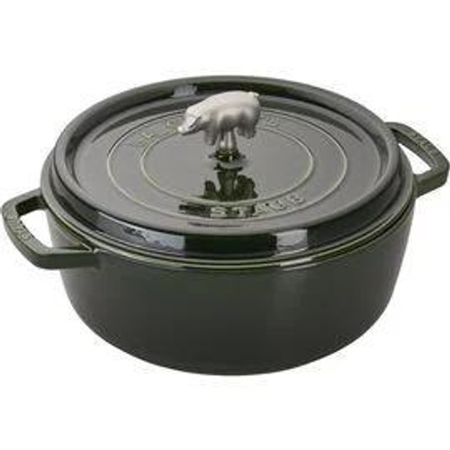 Staub Cochon Shallow Round Cocotte 6 QT