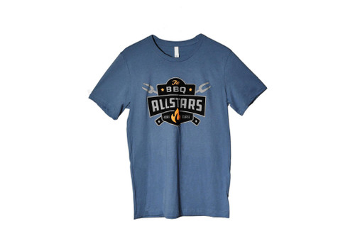 The BBQ Allstars Logo Tee - Blue