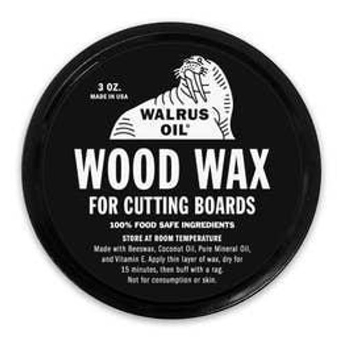 Walrus Oil Wood Wax for Cutting Boards