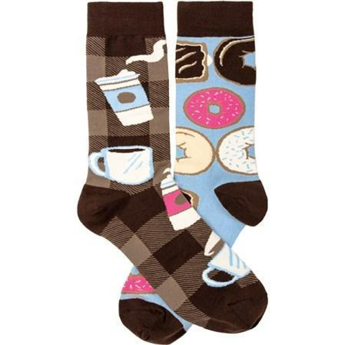 Coffee and Donuts Socks