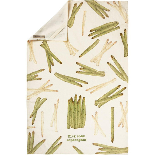 Kitchen Towel- Kick Some Asparagass