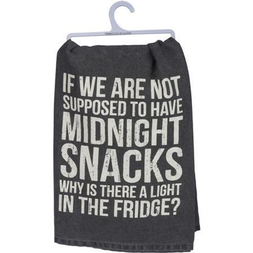 Kitchen Towel- Snacks in the Fridge