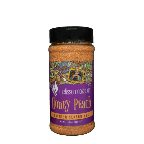 Melissa Cookston Honey Peach Rub - 16oz Shaker Bottle