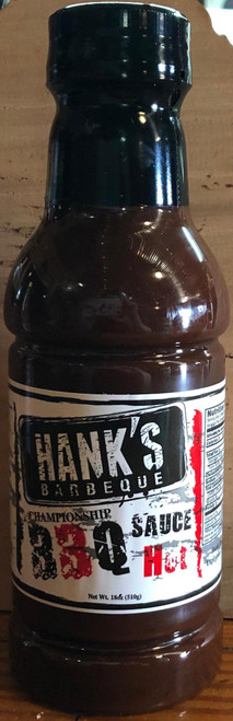 Hank's Barbeque Hot BBQ Sauce