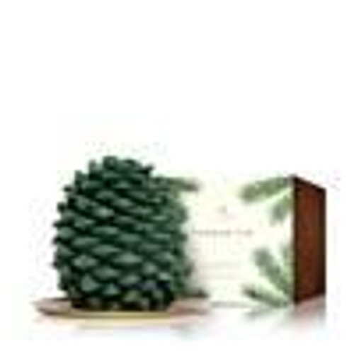 Thymes Frasier Fir Molded Pinecone Candle, Petite