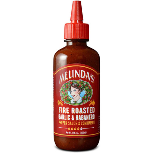 Melinda's Fire Roasted Garlic & Habanero Pepper Sauce and Condiment
