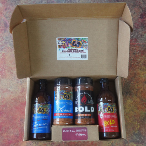 Melissa Cookston's Classic BBQ Seasoning and Sauce Box