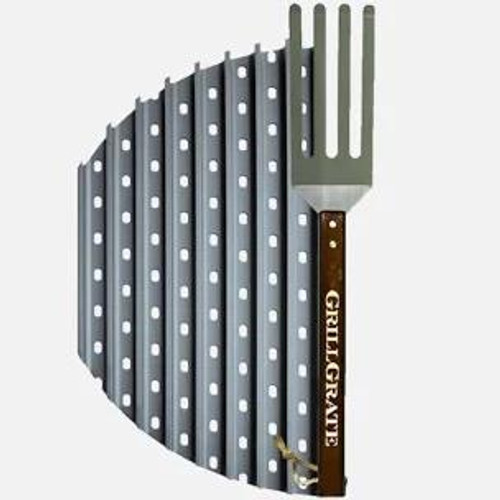 Grillgrate 22" Half Moon Grill Grate for Kettles, Kamados, Barrels and Drums