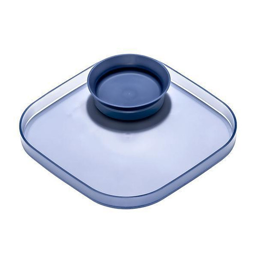 Dipware dinner plate Blue