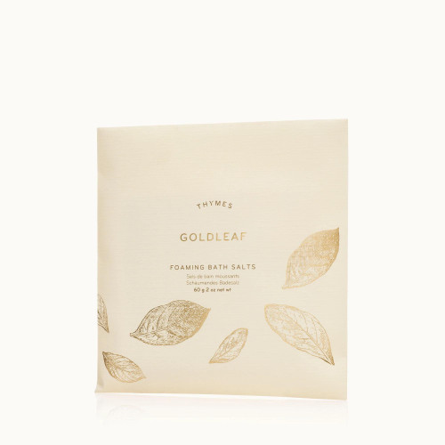 Thymes Goldleaf Foaming Bath Envelope