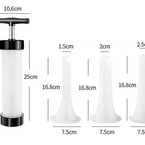 Meat Sausage Stuffer Filler Hand Operated Salami Maker