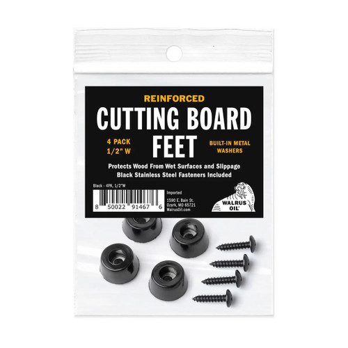 Cutting Board Feet - Black