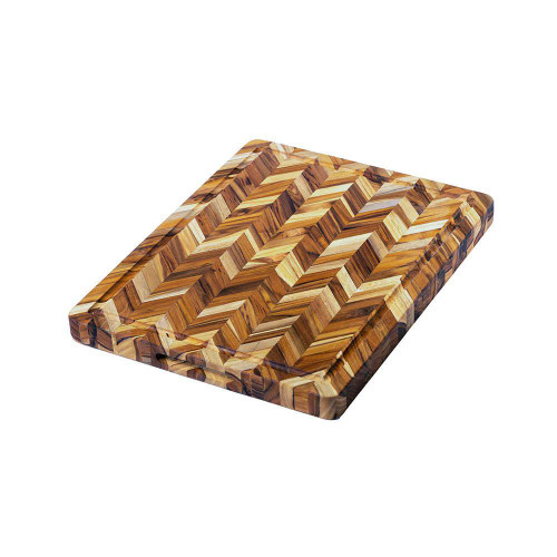 Teakhaus 16" x 12" Herringbone Cutting Board 321