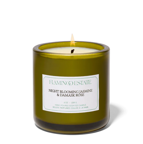 Flamingo Estate Night Blooming Jasmine & Damask Rose Candle
