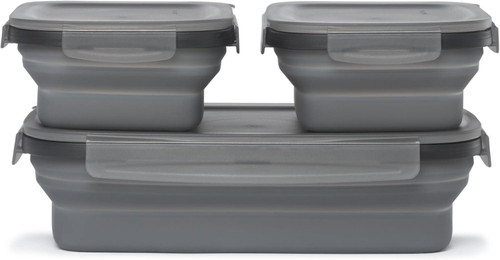 Drip EZ Secondz Collapsible Food Storage Containers (set of 3)