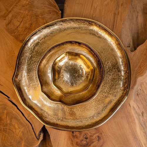 Goldengate Gold Nesting Plates - Medium